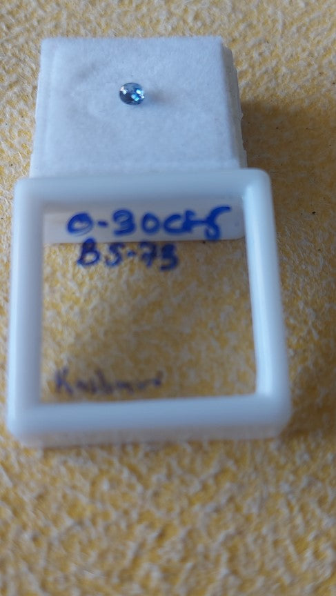 0.30 Carat Natural Blue Sapphire Stone