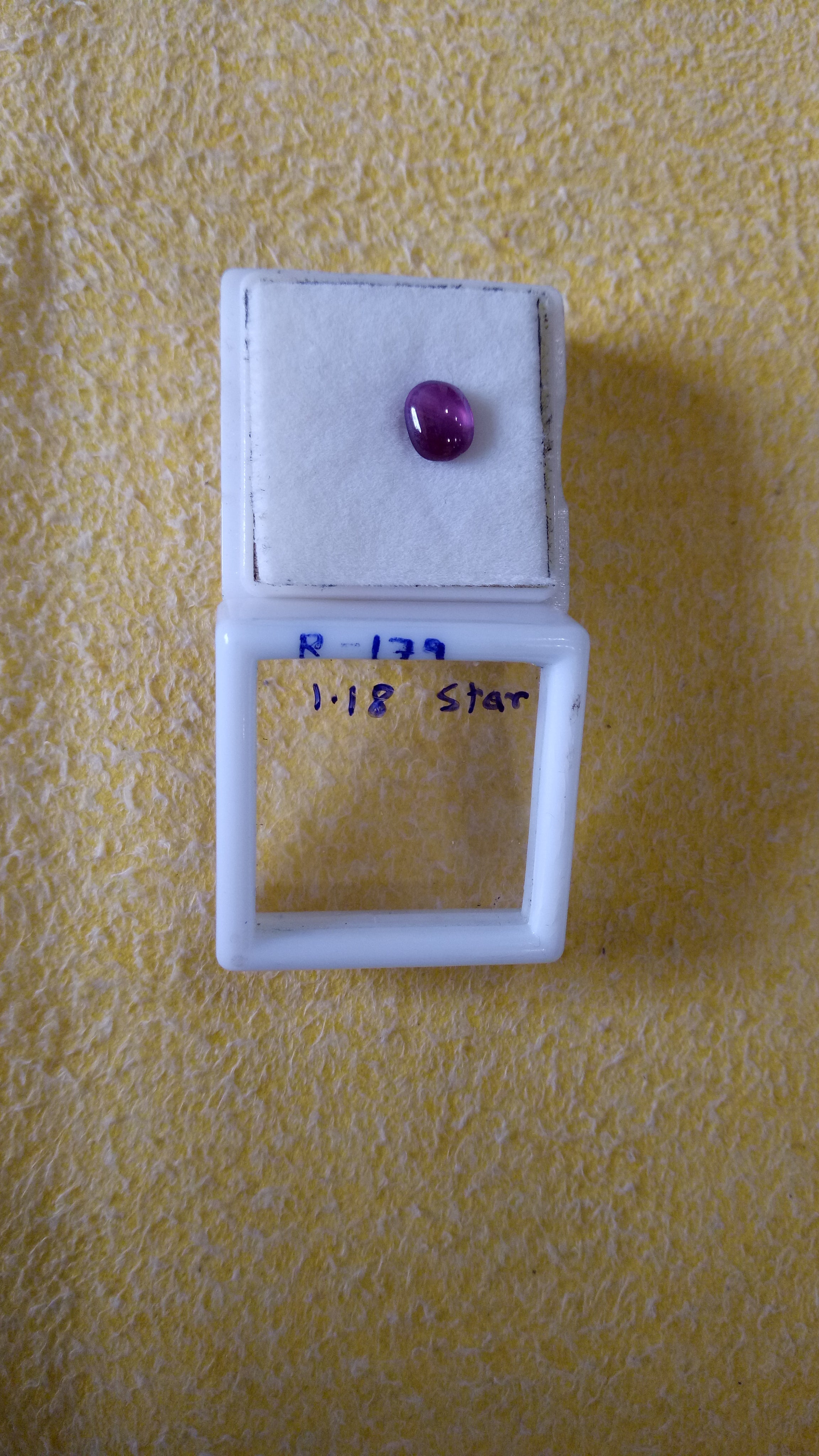 1.18 Carat Natural Old Ruby
