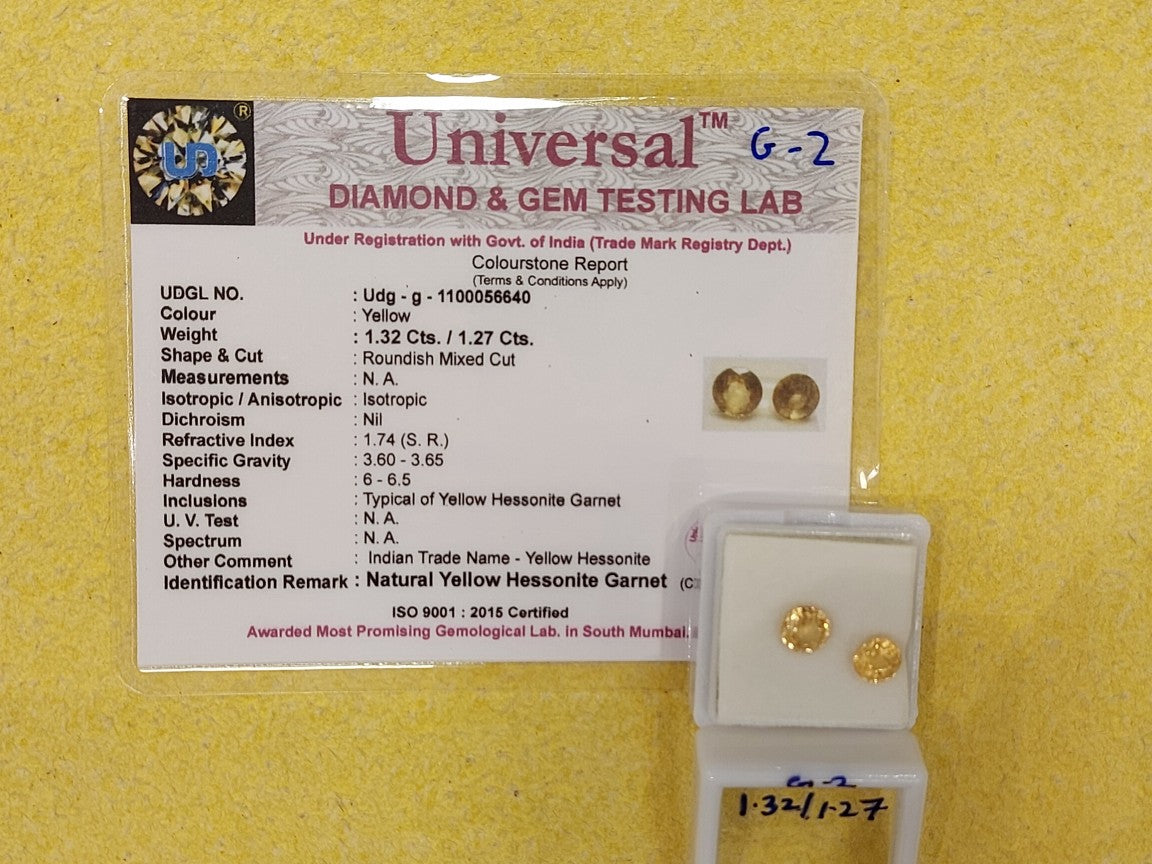 1.32/1.27 Carat Natural Garnet