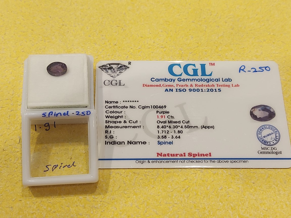 1.91 Carat Natural Old Ruby