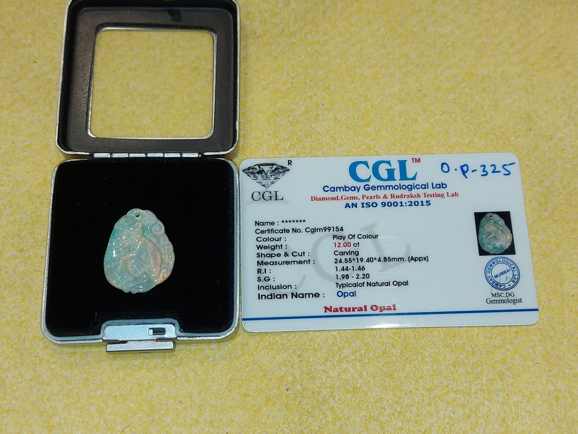 12.00 Carat Natural Opal Stone