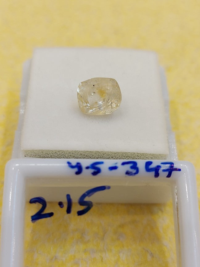 2.15 Carat Natural Yellow Sapphire Stone