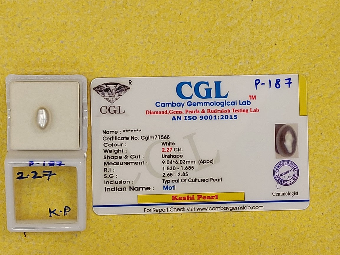 2.27 Carat Natural Pearl