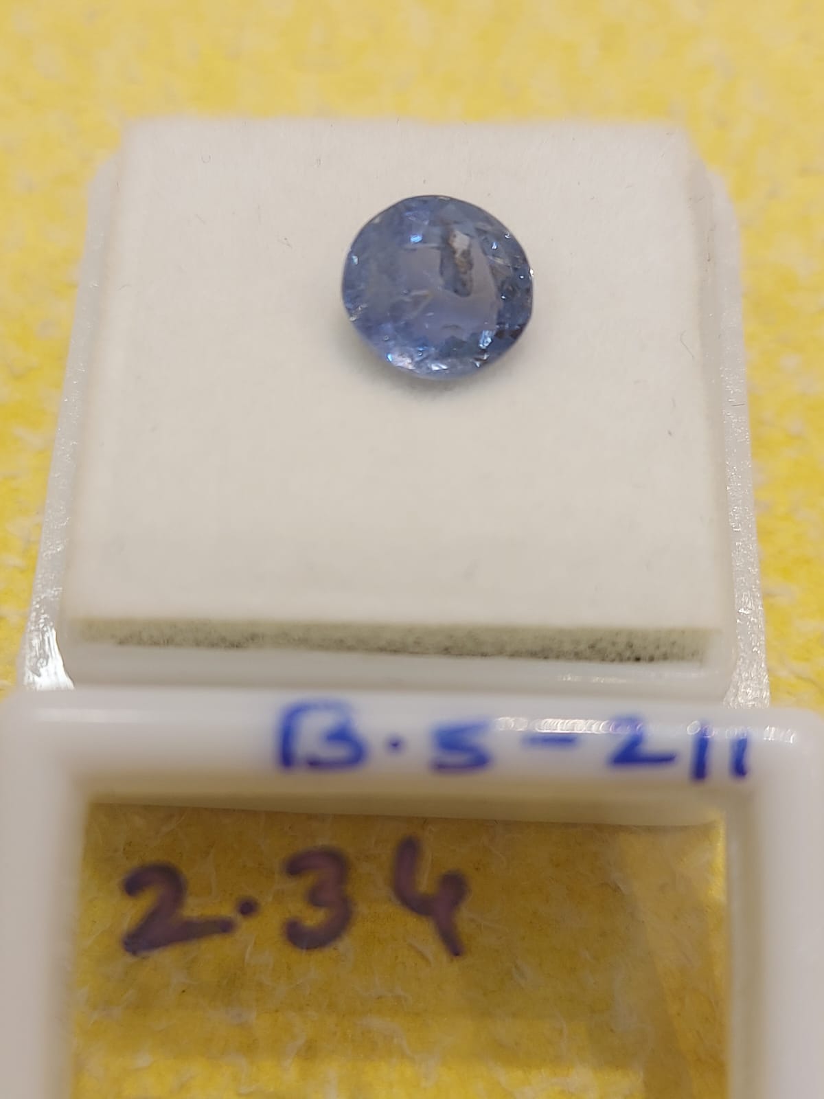 2.34 Carat Natural Blue Sapphire Stone