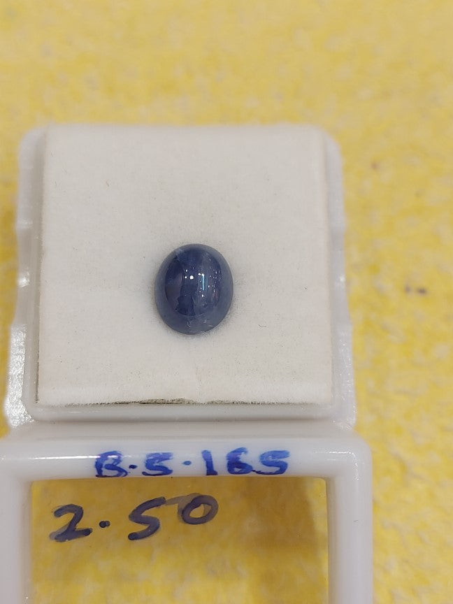2.50 Carat Natural Blue Sapphire Stone
