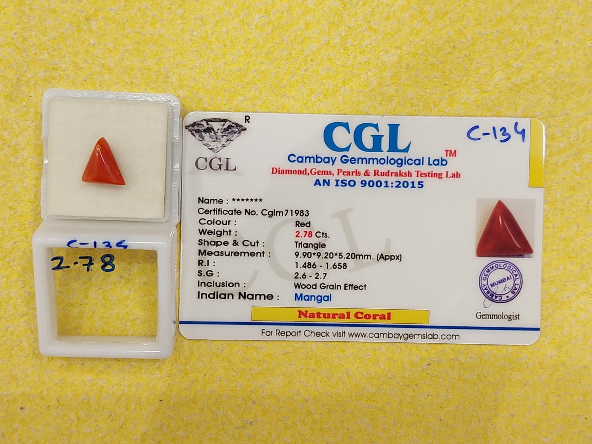 C-134 Carat Natural Coral