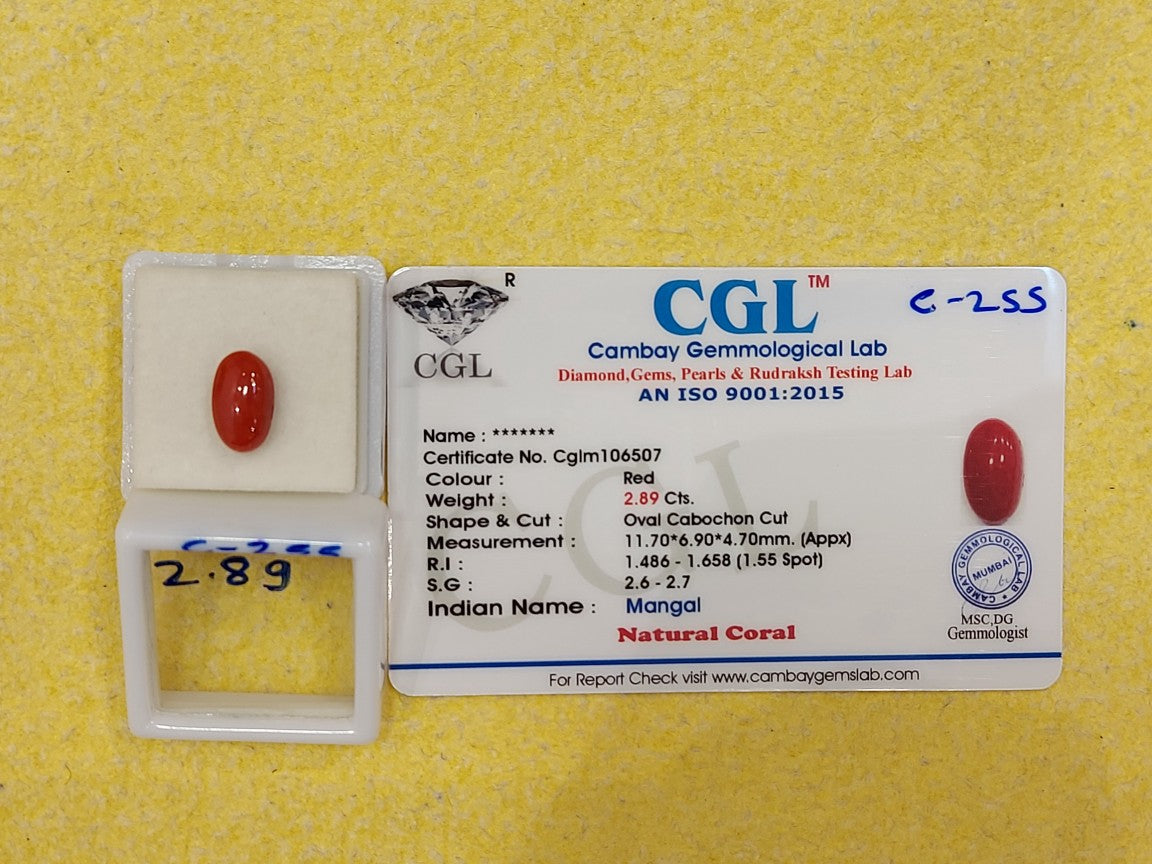 C-255 Carat Natural Coral