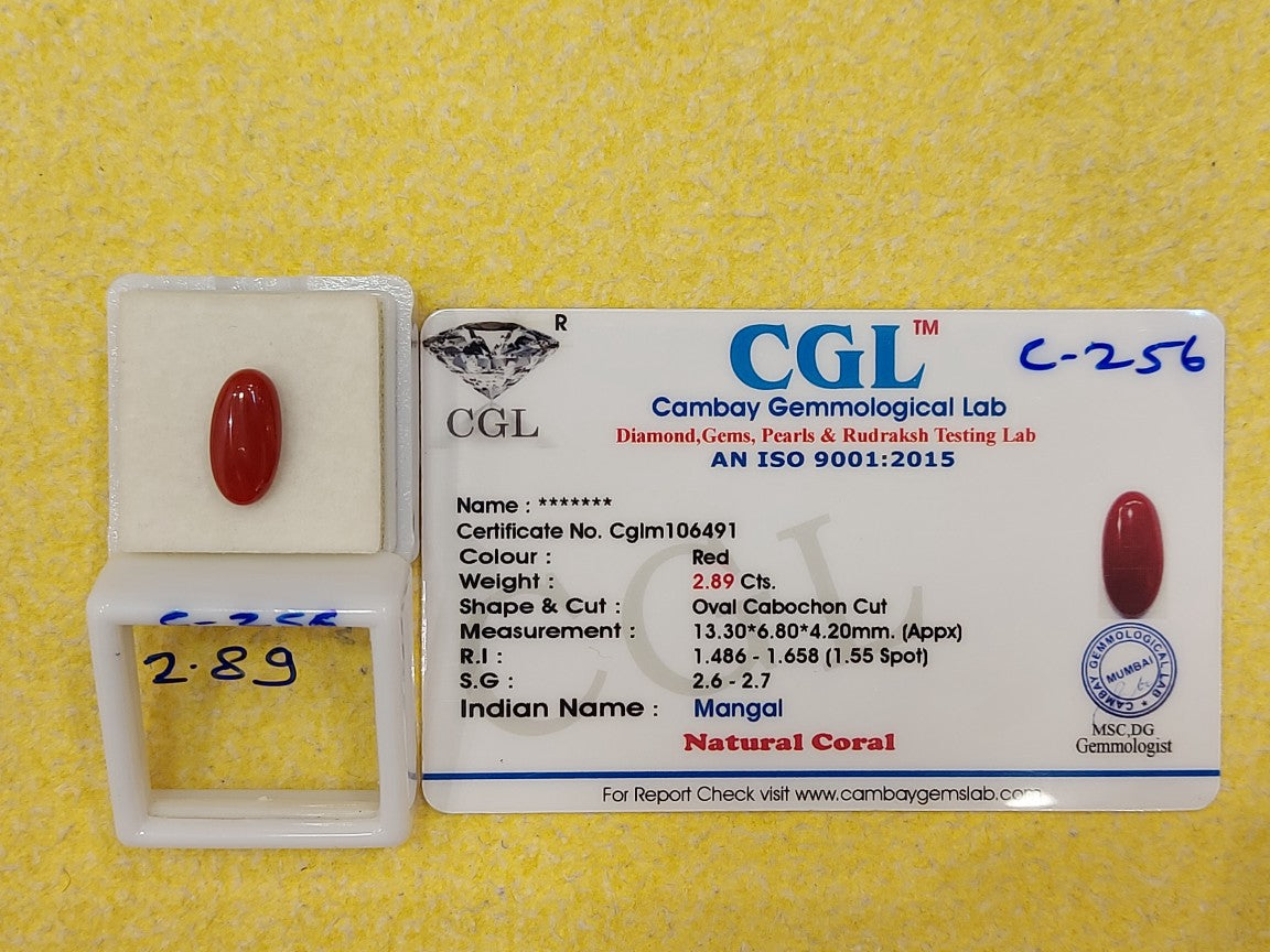 C-256 Carat Natural Coral