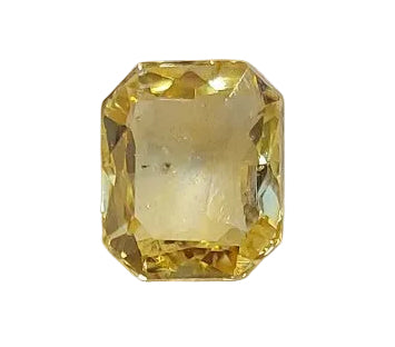 3.04 Carats GII Certified Natural Sri-Lankan Ceylon Yellow Sapphire Gemstone