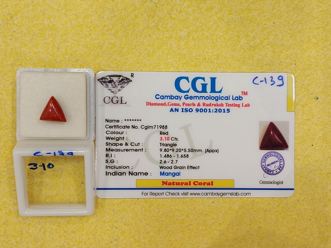 C-139 Carat Natural Coral