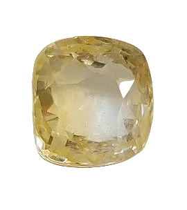 3.33 Carats Natural Sri-Lankan Ceylon Yellow Sapphire Gemstone