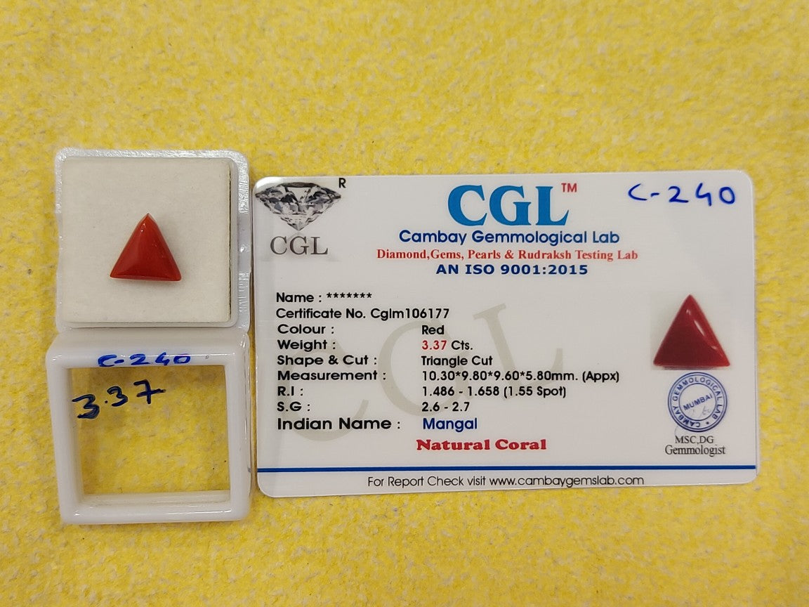 C-240 Carat Natural Coral