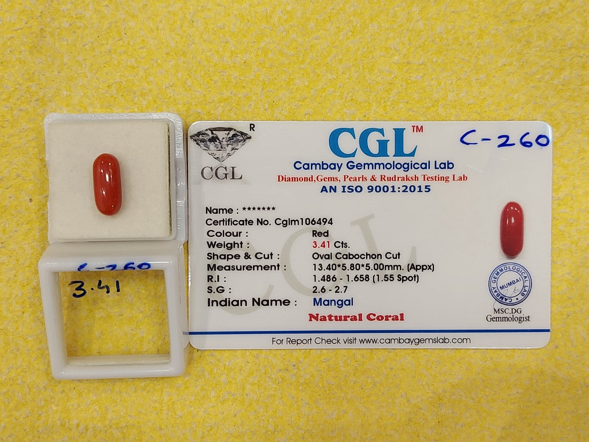C-260 Carat Natural Coral