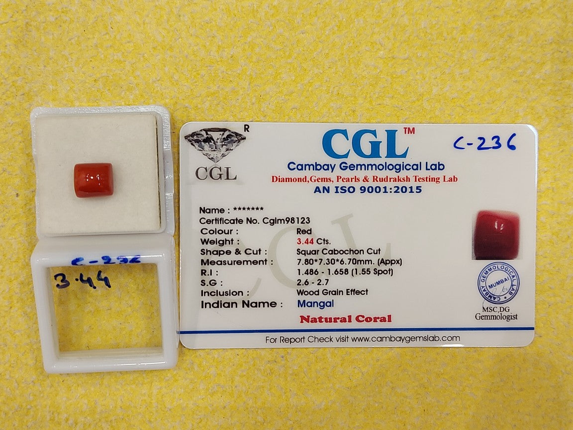 C-236 Carat Natural Coral