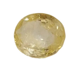 3.53 Carat Natural Yellow Sapphire Stone