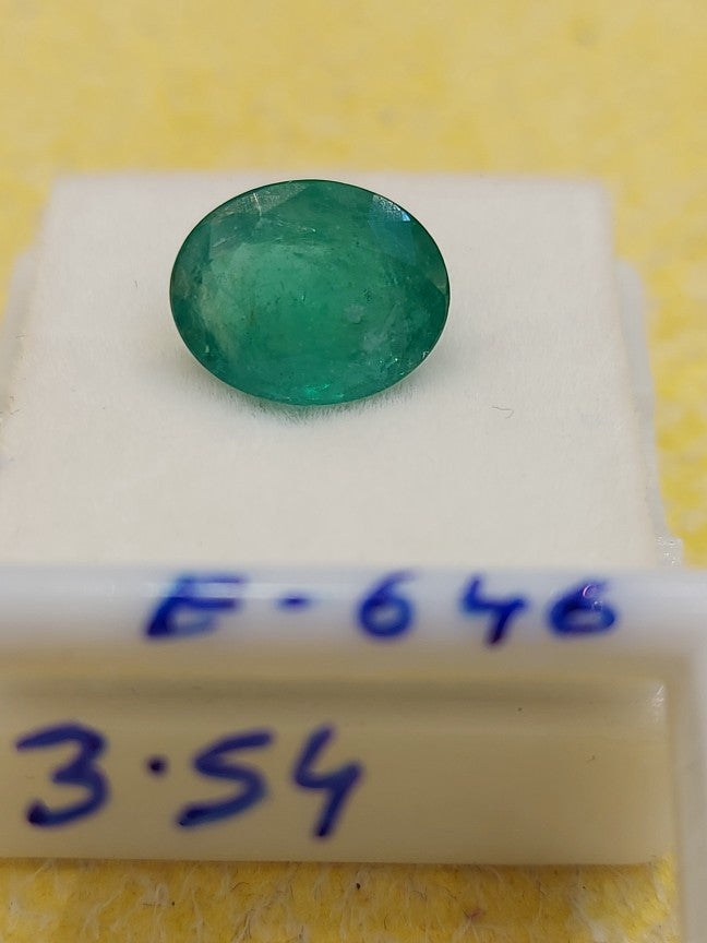 3.54 Carat Natural Emerald Stone
