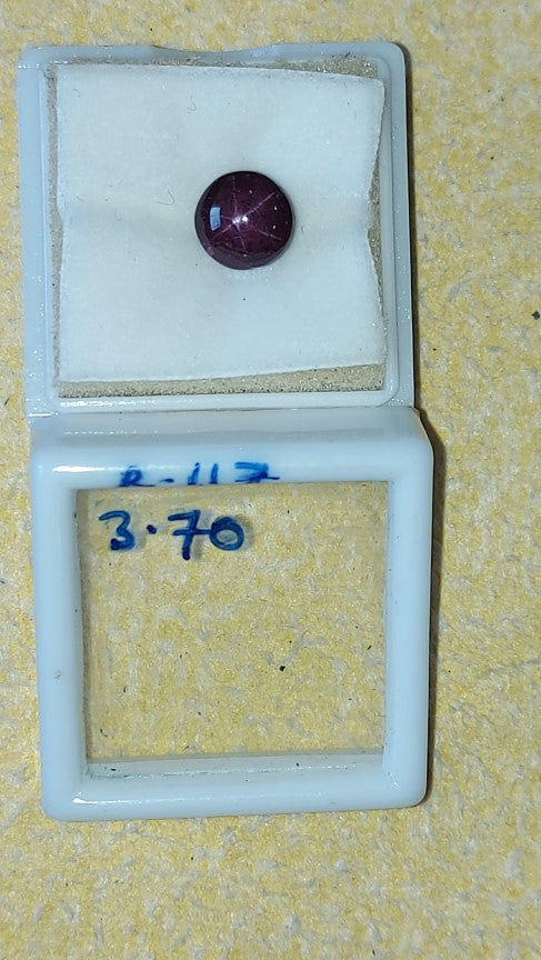 3.70 Carat Natural Old Ruby