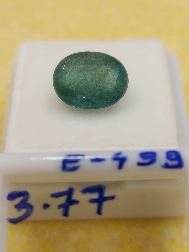 3.77 Carat Natural Emerald Stone