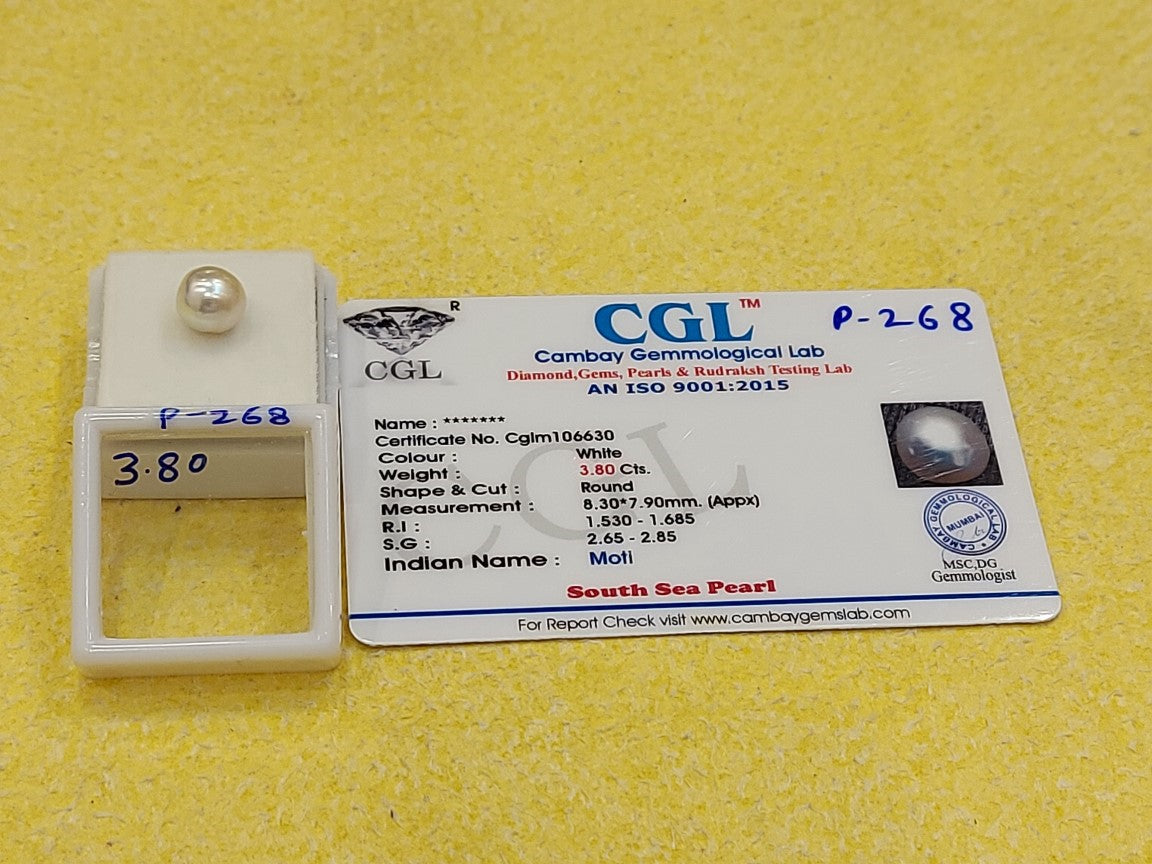 3.80 Carat Natural Pearl