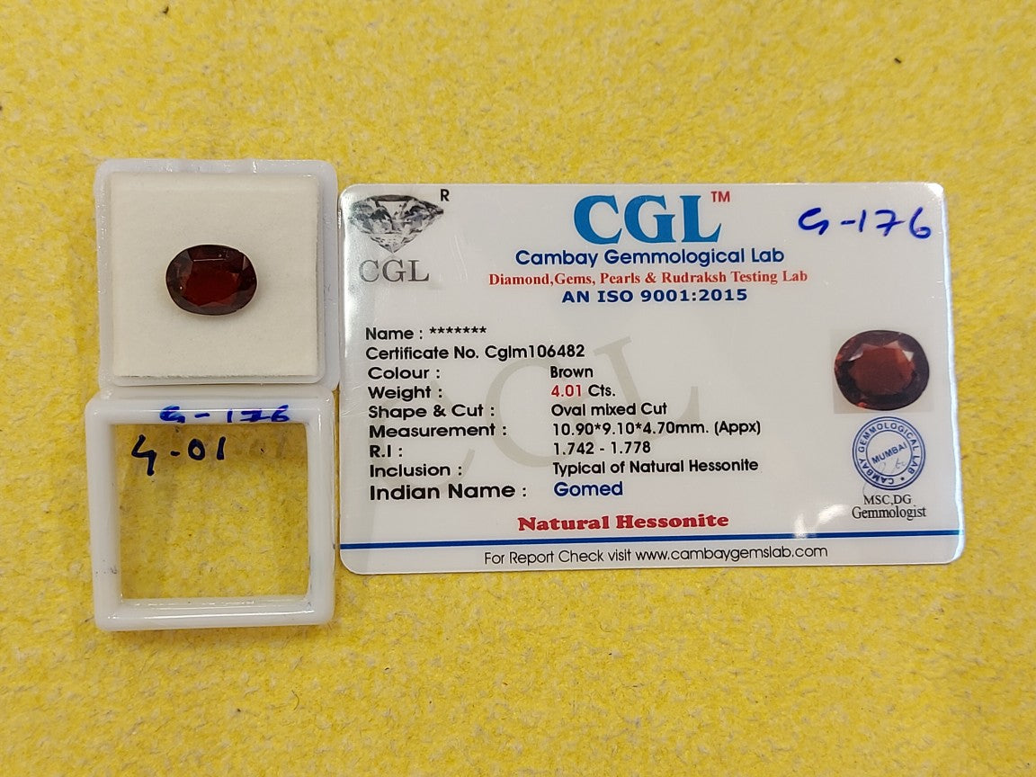 4.01 Carat Natural Garnet