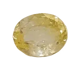 4.02 Carat Natural Yellow Sapphire Stone