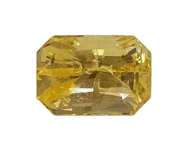4.02 Carats GII Certified Natural Sri-Lankan Ceylon Yellow Sapphire Gemstone