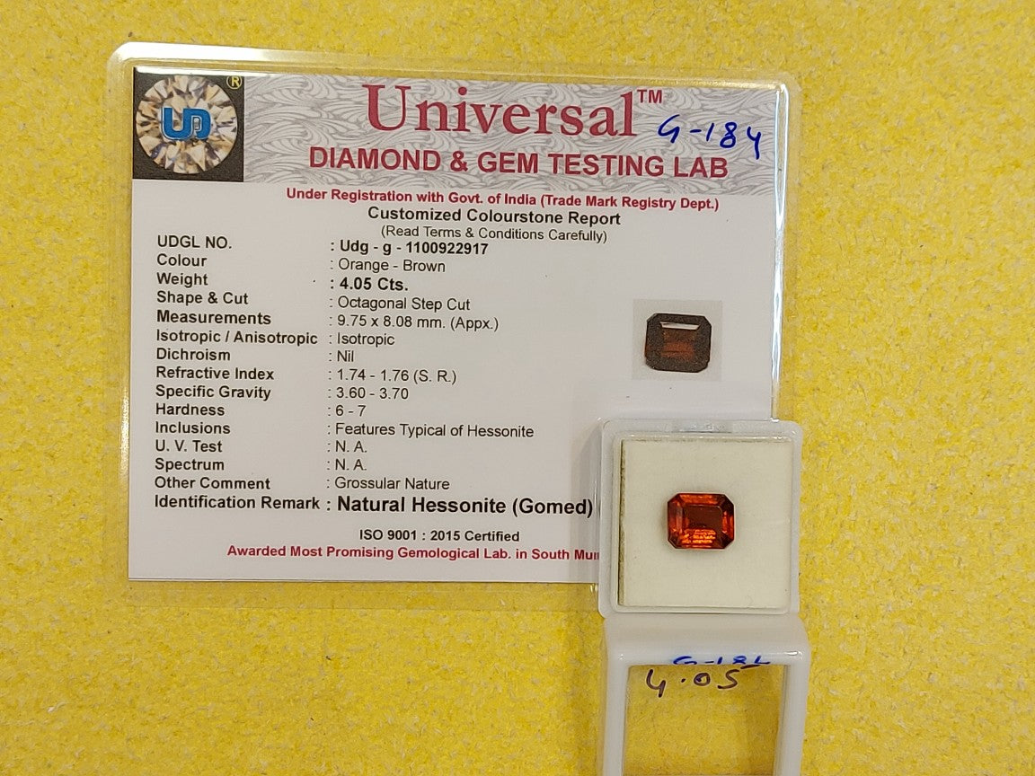 4.05 Carat Natural Garnet