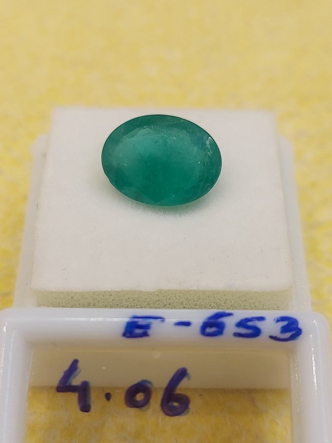 4.06 Carat Natural Emerald Stone