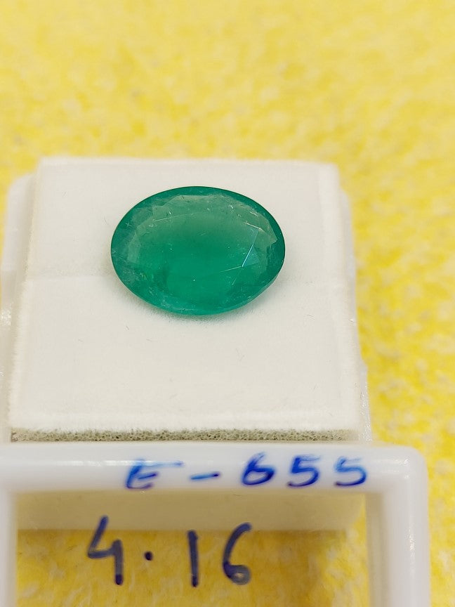 4.16 Carat Natural Emerald Stone