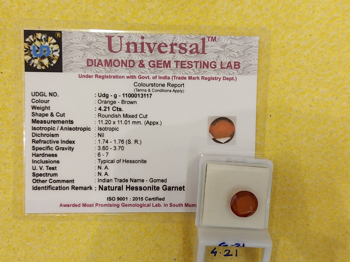 4.21 Carat Natural Garnet