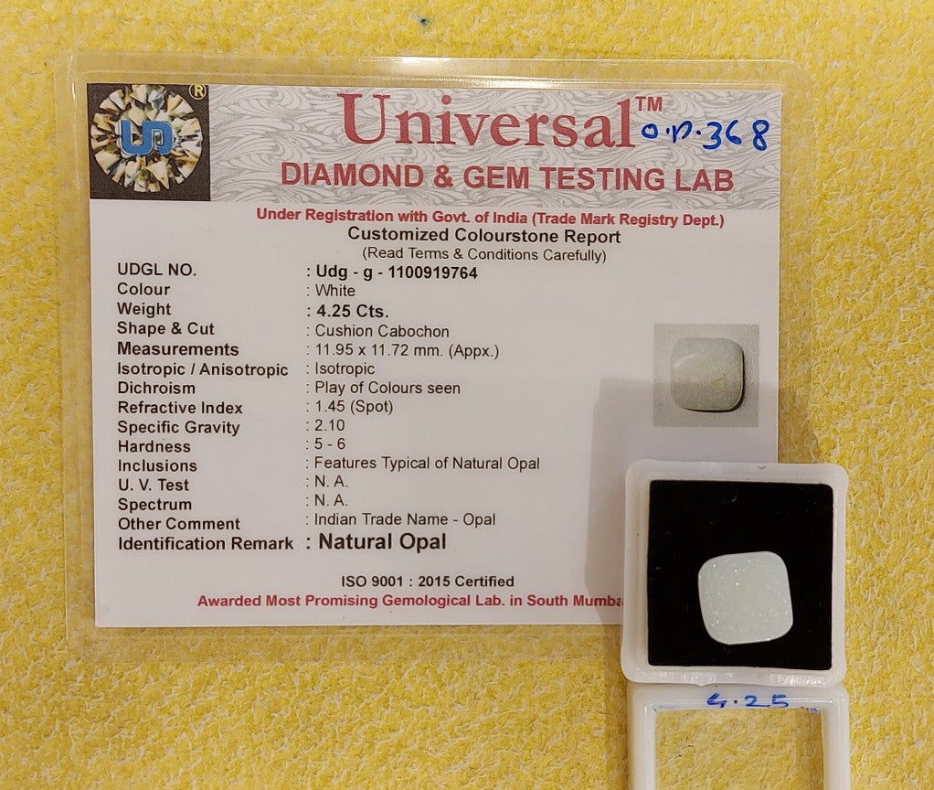 4.25 Carat Opal Natural Stone