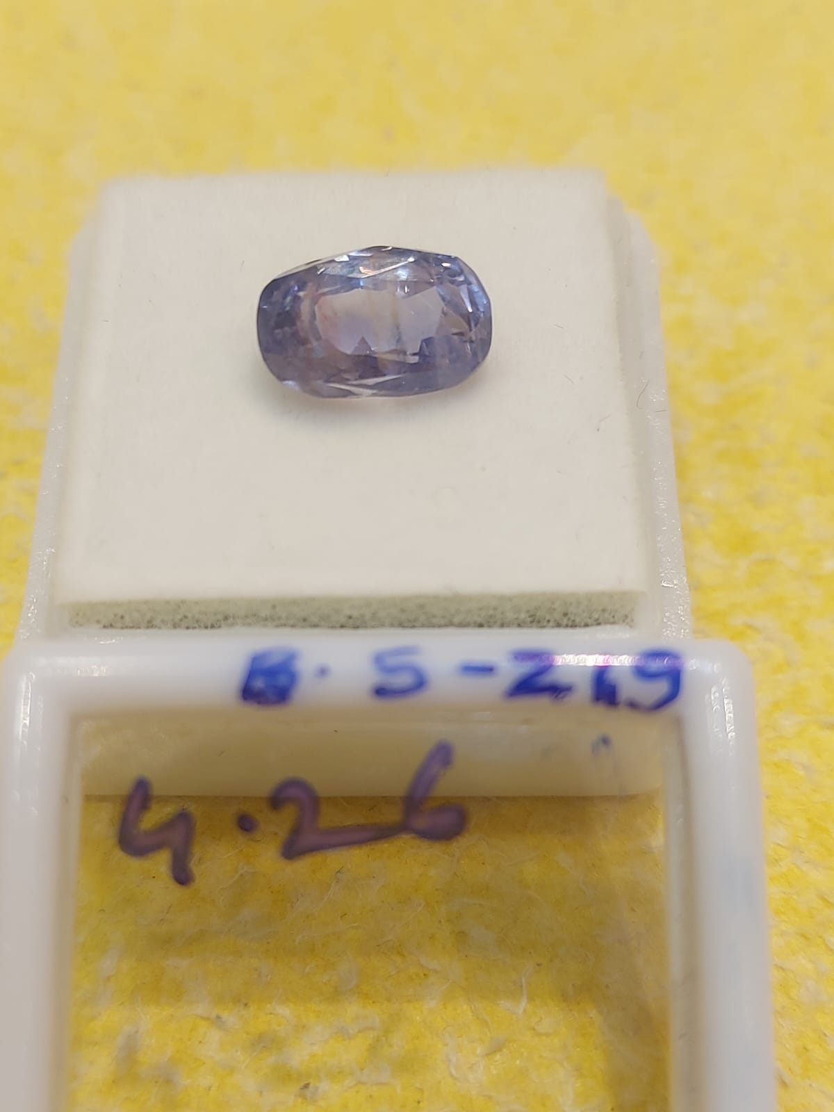4.26 Carat Natural Blue Sapphire Stone
