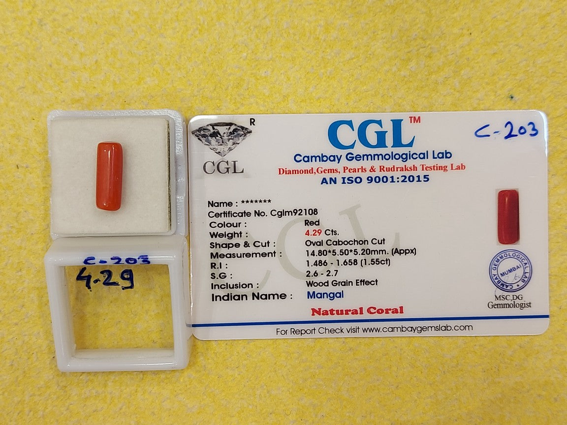 4.29 Carat Natural Coral