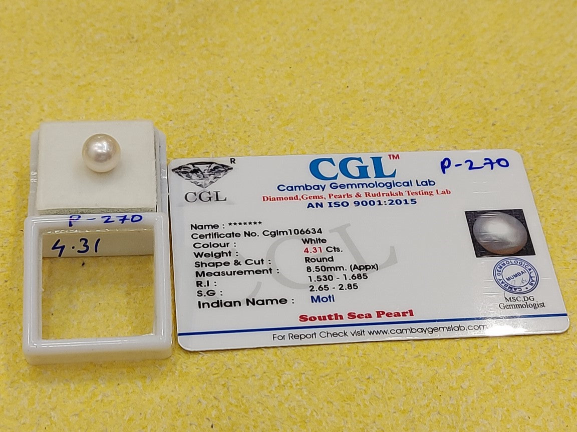 4.31 Carat Natural Pearl