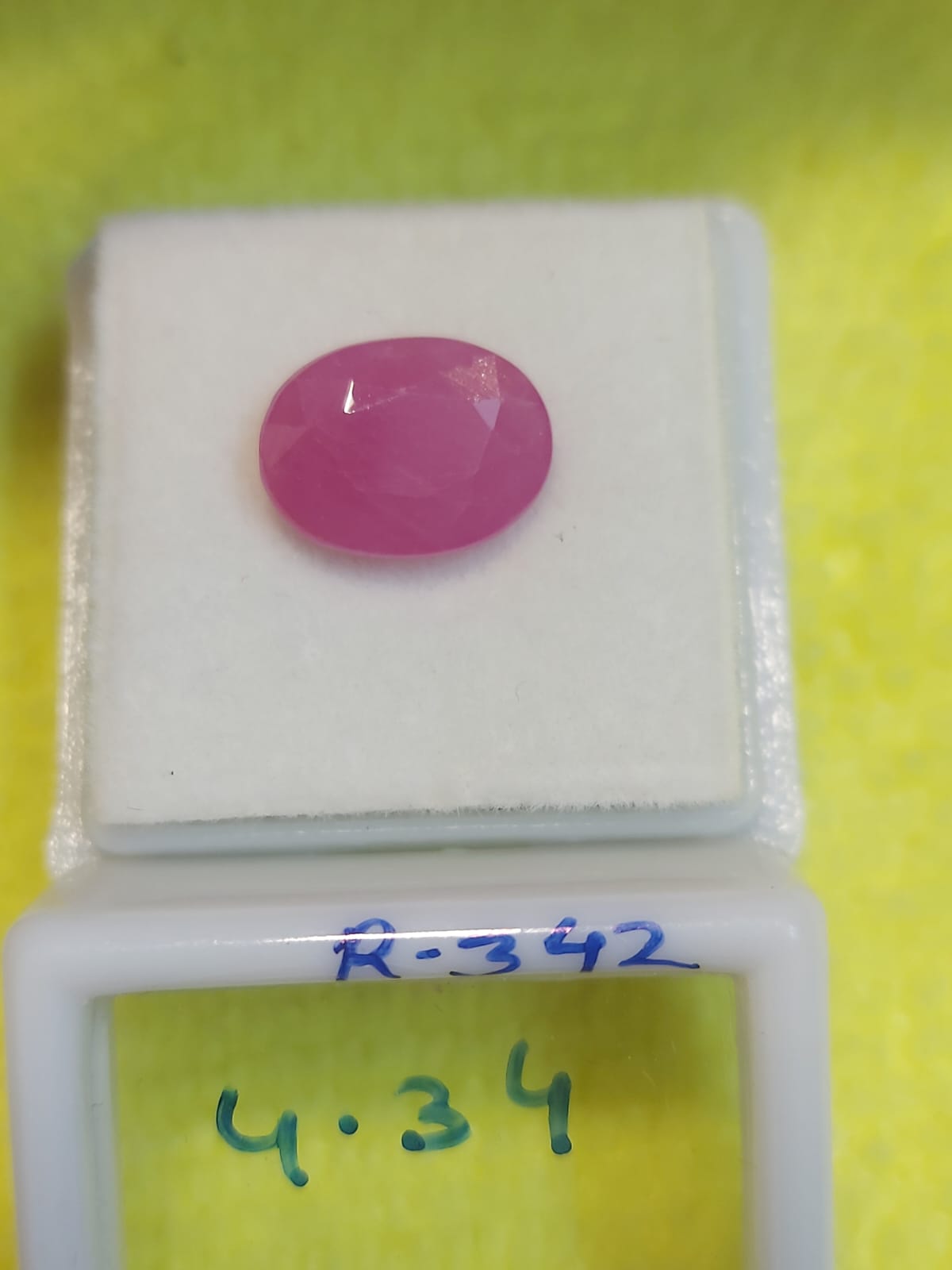 4.34 Carat Natural Old Ruby