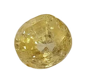 4.38 Carat Natural Yellow Sapphire Stone