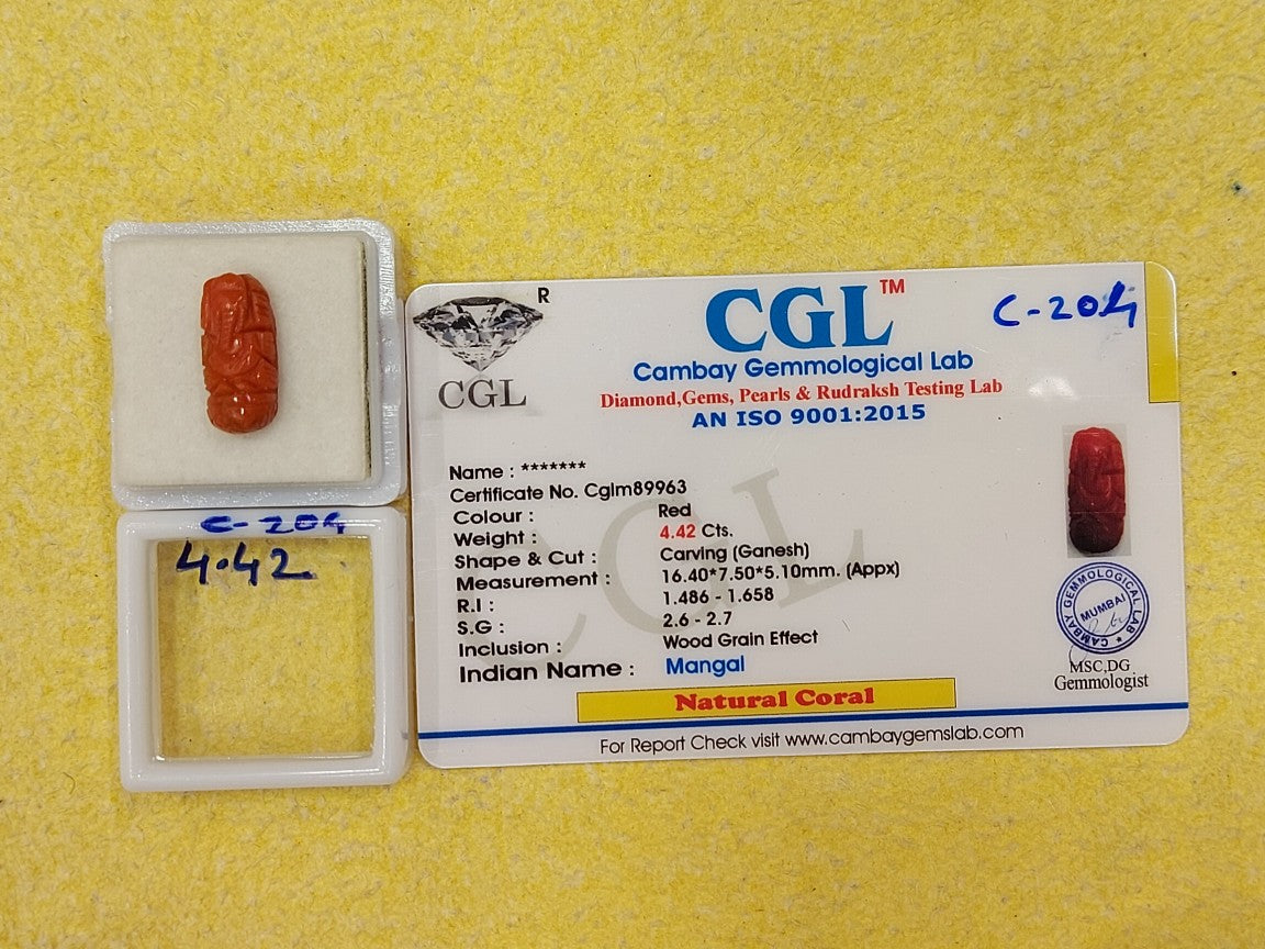 4.42 Carat Natural Coral