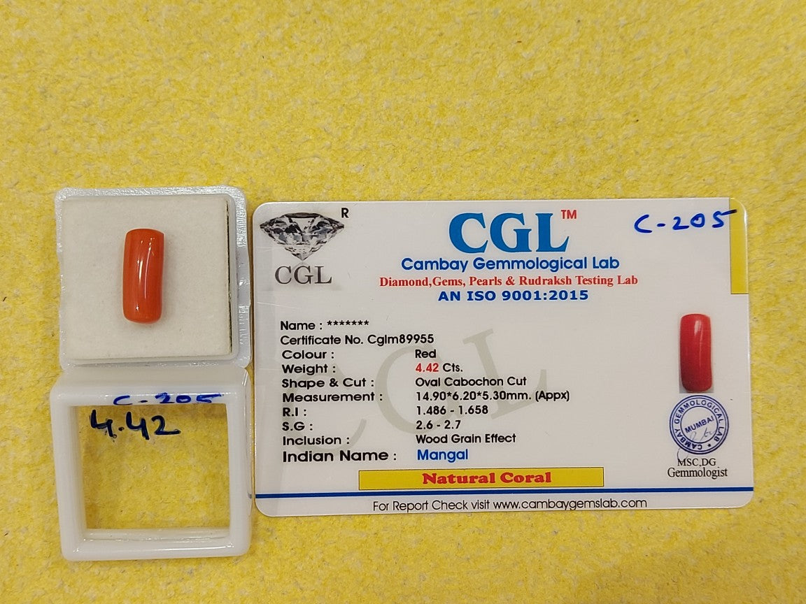 4.42 Carat Natural Coral
