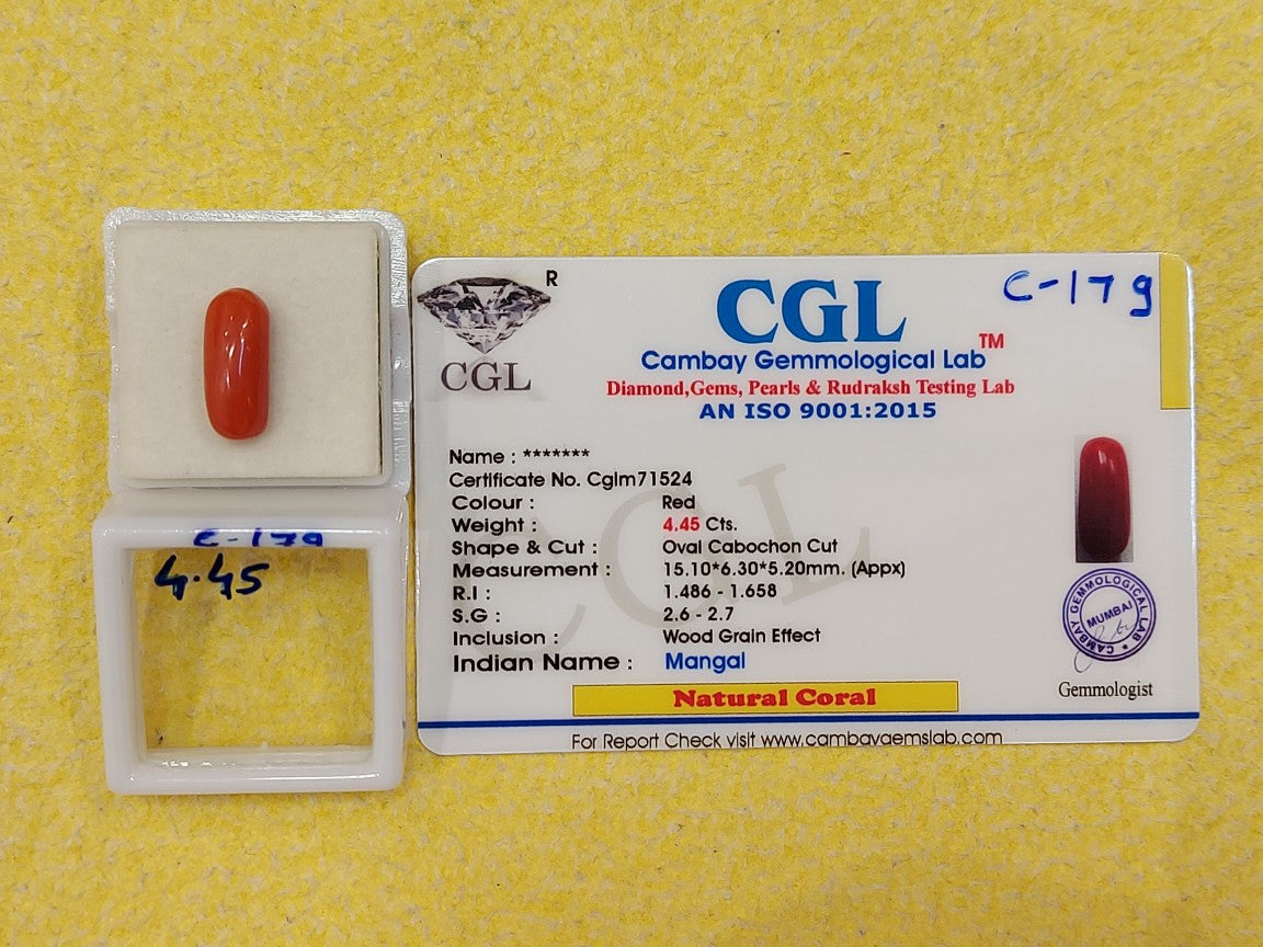 4.45 Carat Natural Coral