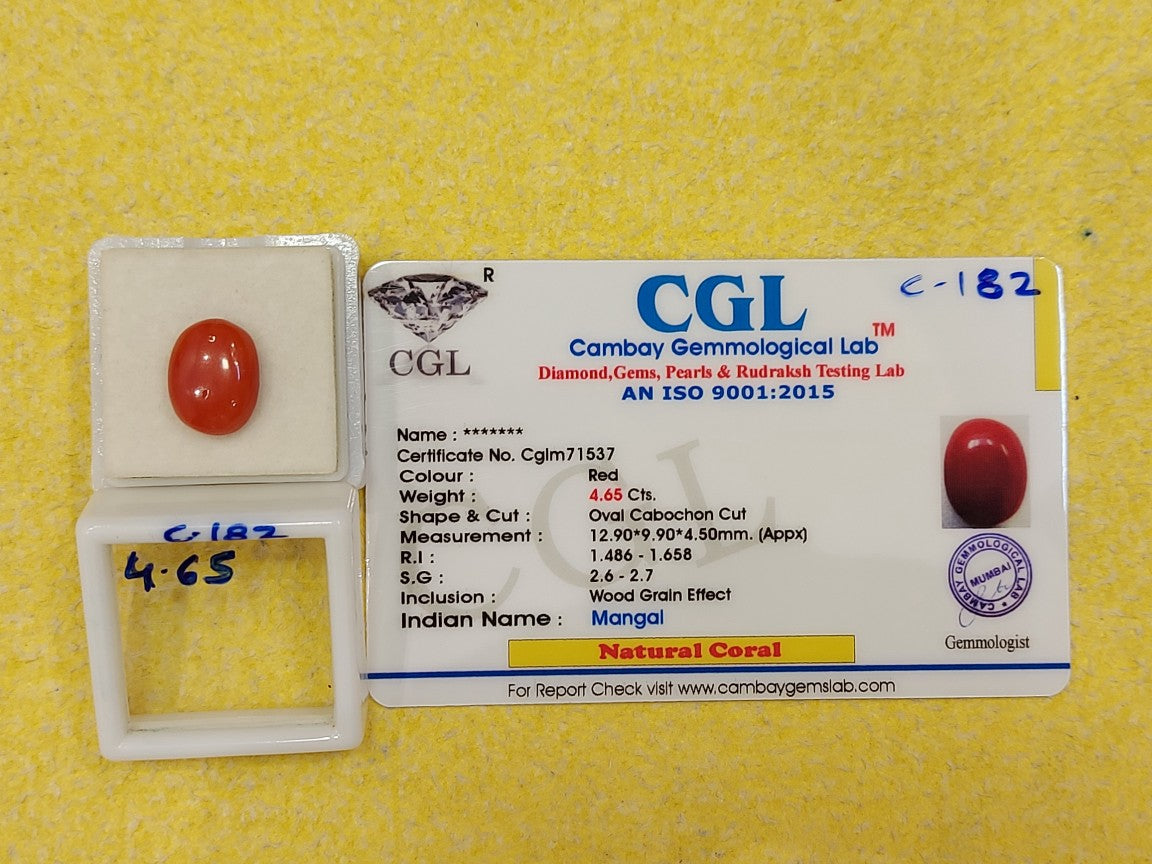 4.65 Carat Natural Coral