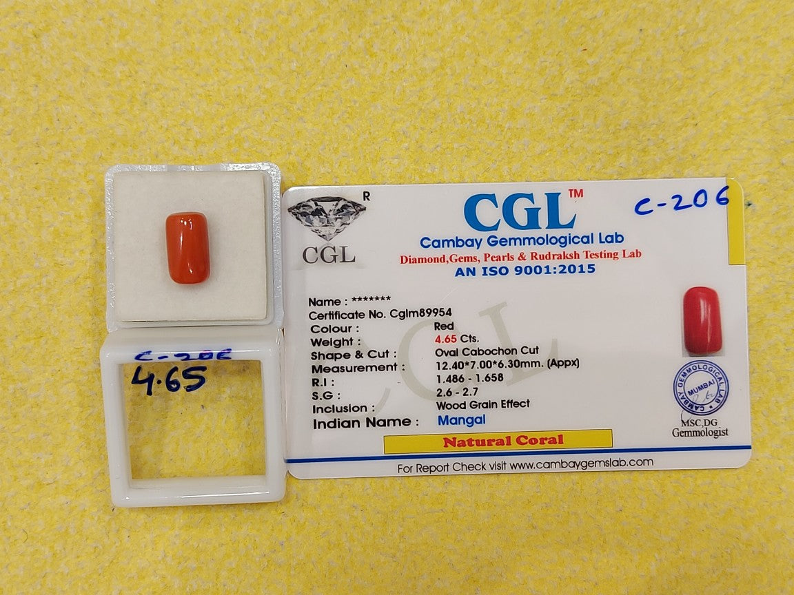 4.65 Carat Natural Coral