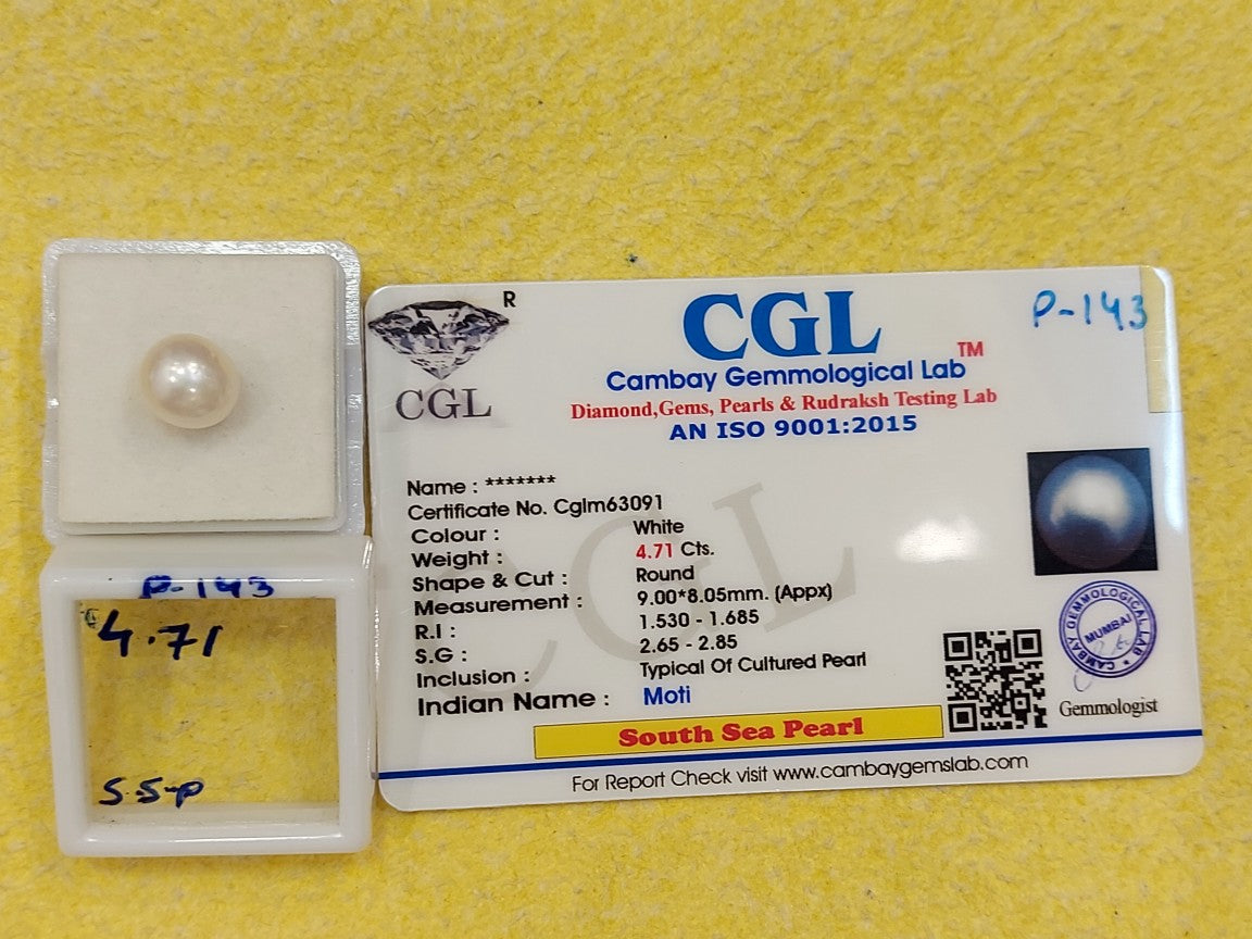 4.71 Carat Natural Pearl