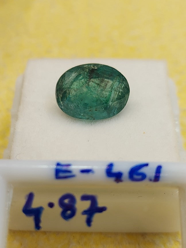 4.87 Carat Natural Emerald Stone