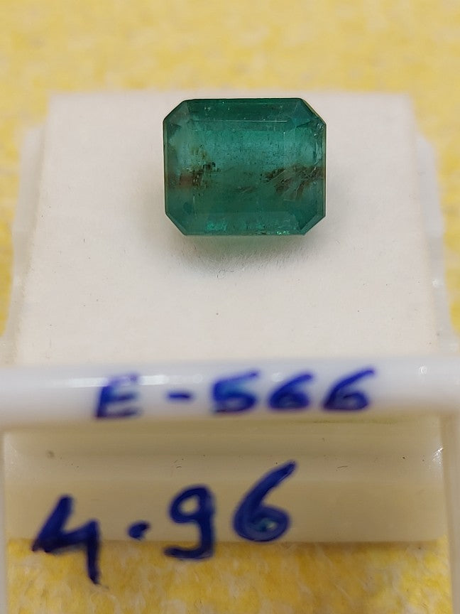 4.96 Carat Natural Emerald Stone