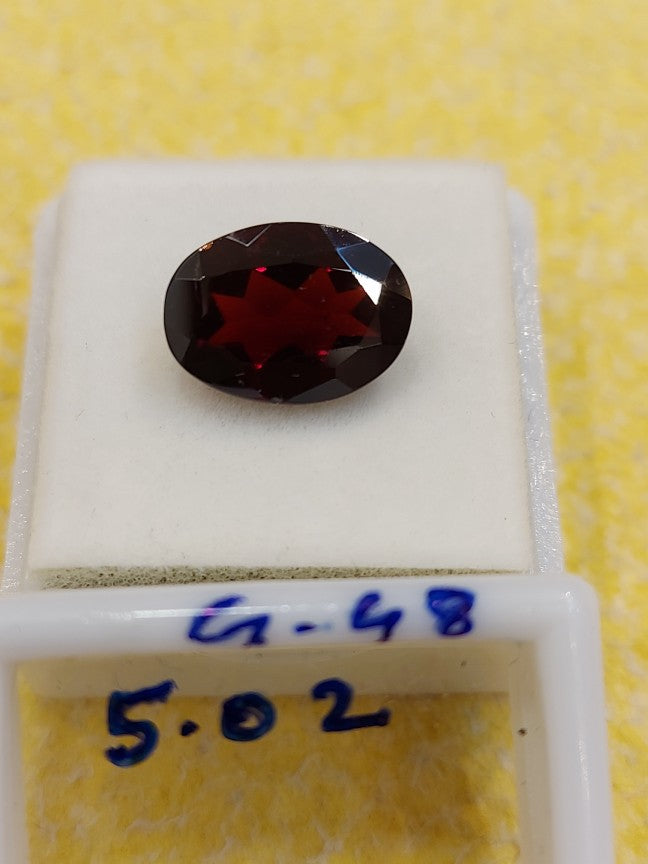 5.02 Carat Natural Garnet