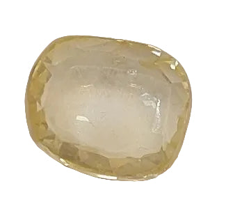 5.07 Carats Natural Sri-Lankan Ceylon Yellow Sapphire Gemstone