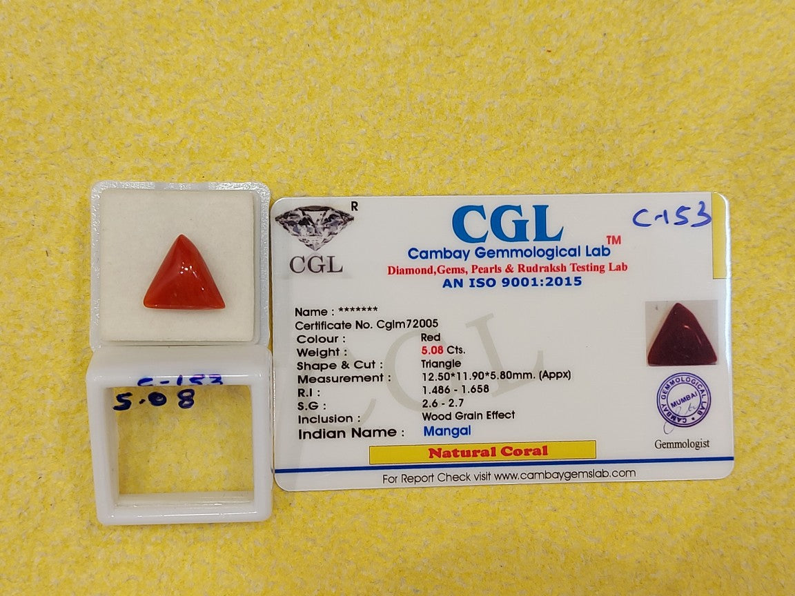 5.08 Carat Natural Coral