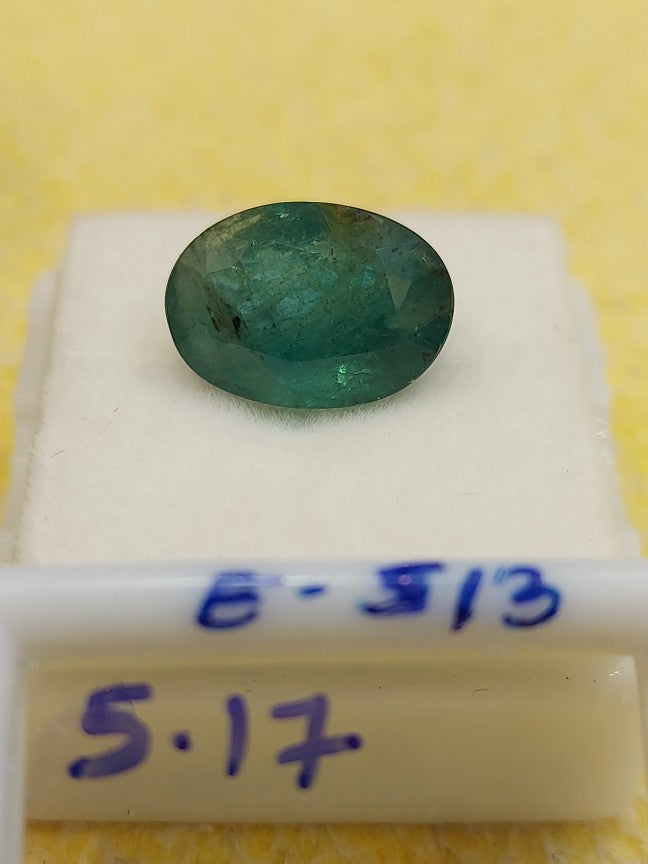 5.17 Carat Natural Emerald Stone