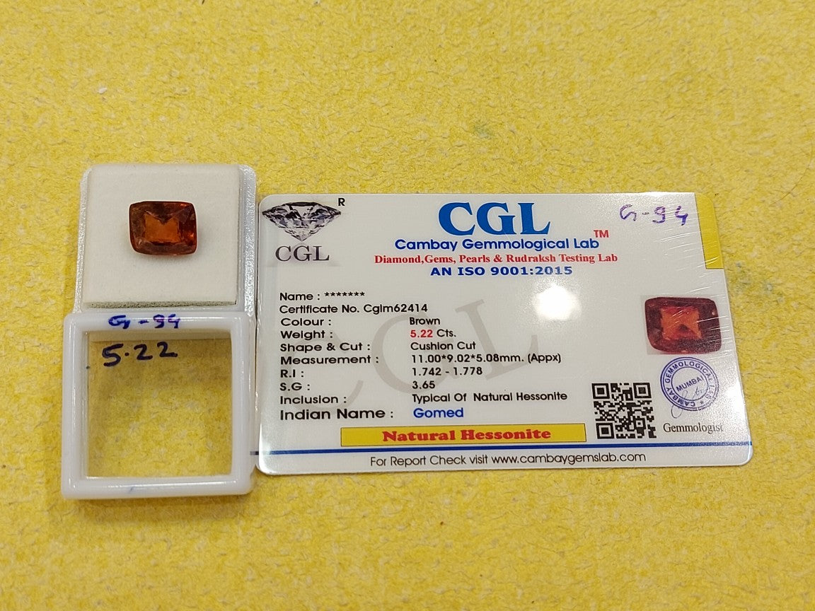 5.22 G-94 Carat Natural Garnet
