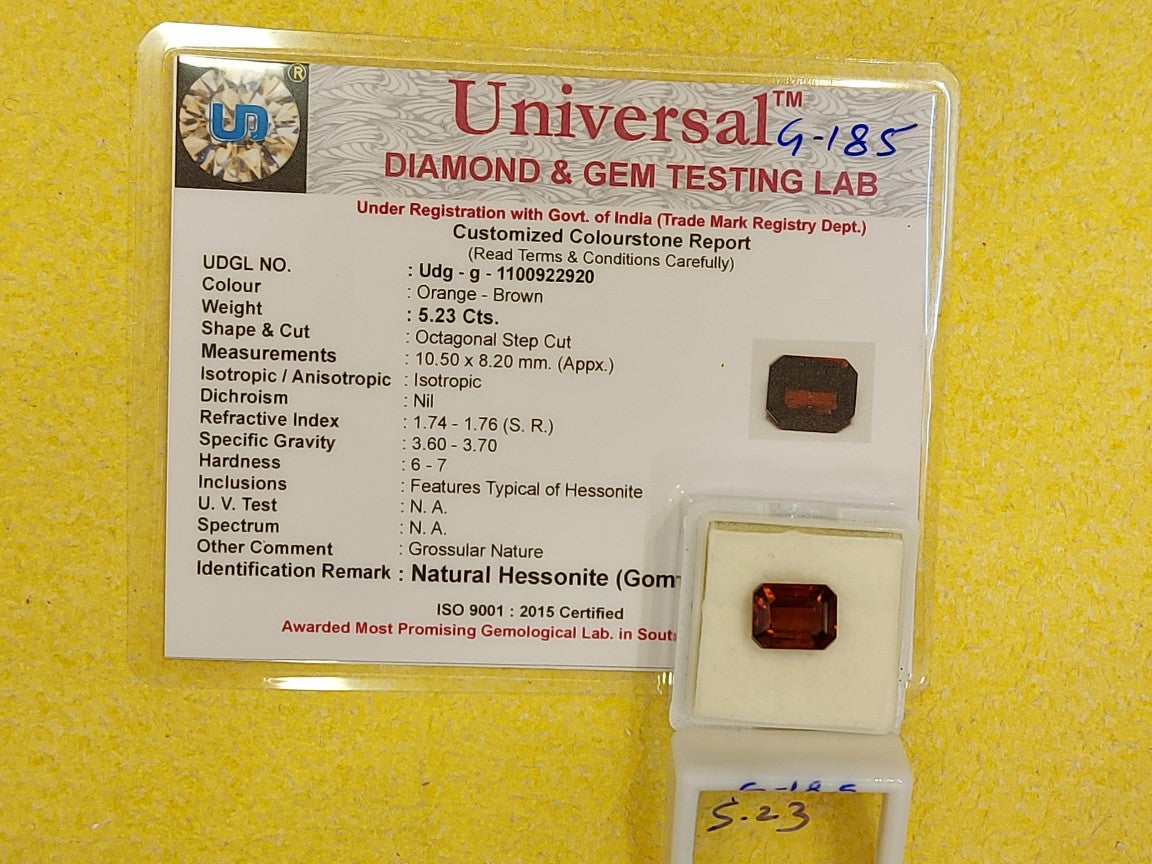 5.23 Carat Natural Garnet
